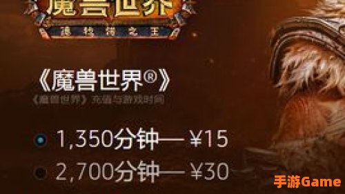 魔兽世界 充值